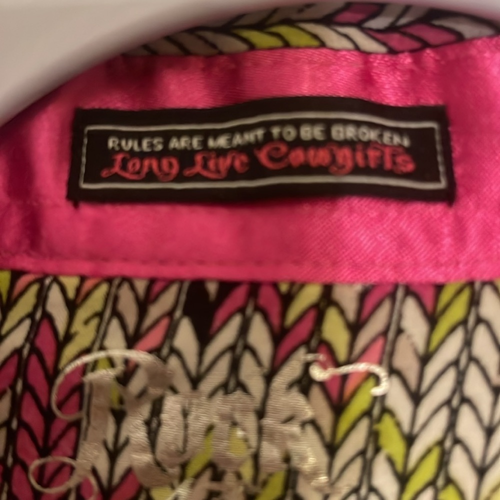 Stylish Multicolor Button Down Shirt - image 4